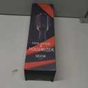 Dual Voltage Hair Dryer Brush with Negative Ion Anti-frizz Styler - Hot Air Volumizer for 110V-120V/220V-240V European and Travel Use (Black/Rose Red)