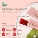 MIZON INNERSBIT Collagen Jelly 3300, 14 Sticks, Vegan Korean Snack