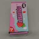 3Pcs Big Taba Strawberry Squishies, Cute Fruit Squeeze Stress Relief Toys, Upgrade Kawaii Sticky Fidget Toys, Party Favors & Birthday Gifts for Kids Ages 4-8, 8-12 Girls Boys