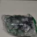 Joomer Orange Purple Halloween Solar Lights - 72FT 100LED Solar String Lights Outdoor, Waterproof Crystal Globe Lights with 8 Modes for Patio, Garden, Halloween Decor