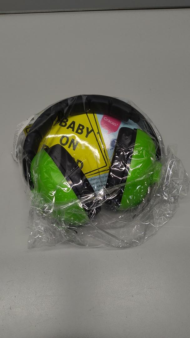 Friday 7Care Baby Ear Protection Noise Cancelling Headphones for Ages 024 Months, Green
