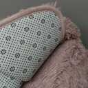OLANLY 5x7 Machine Washable Large Area Rugs for Living Room, Bedroom, Soft Fluffy Shaggy Bedside Rug, Indoor Floor Carpet for Kids Girls and Boys, Dorms, Nursery, Home Decor Aesthetic, Blush