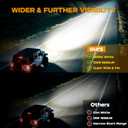LED Light Bar Kits 22 Inch 420W 12V LED Light Bar, 2Pcs 4 Inch 60W LED Light Pod Driving Boat Led Off Road Lights with Wiring Harness for Truck ATV UTV Car Boat Tractor Snowplow Mower