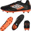 Umbro Mens Tocco 4 Premier Fg (8.5, Black/White/Orange)