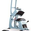 HTVRONT Hat Press Machine - Hat Press Heat Machine for Caps with 2 Platens & Caps Stretcher, Hat Heat Press Machine for Caps with Precise Temp&Timer Control for Heat Transfe Vinyl, Sublimation (Blue)