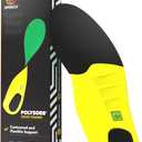 Spenco Polysorb Cross Trainer Athletic Cushioning Arch Support Shoe Insoles, Green, Women's 11-12.5/Men's 10-11.5