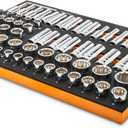 GEARWRENCH 67 Pc 1/2” Drive Master Metric Chrome Socket Set | GWMSSKT12MM