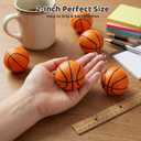 40PCS Mini Basketball Stress Ball for Kids and Adults, 2 Inch