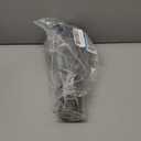 4 Pack 9 Inch Tall Galvanized Flower Bucket, Black Farmhouse French Flower Bucket with Handle, Small Rustic Vintage Metal Vases for Flower, Centerpieces, Floral Arrangements