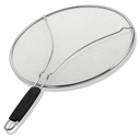 BergKoch Splatter Screen for Frying Pan - 15 Inch Stainless Steel Grease Splatter Guard - Cover Oil Splash when Sizzling Bacon, Cooking Fried Chicken or Popcorn