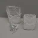 Coloch 6 Pack Clear Pegboard Cups with Hooks, Plastic Peg Board Bins Pegboard Organizer Accessories Wide Mouth Storage Box for Garage, Workbench, Craft Room, Office Organization, 3 Sizes