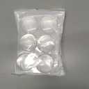 2 x Door Stoppers for WallAOPANDA Wall Protectors from Door knobs for Door Handle Guard Silencer Self Adhesive,Reusable Clear Rubber Guard Door Bumpers for Wall Protector(2 in*0.31 in,12Pcs)