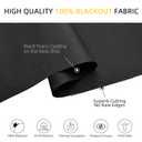 ChrisDowa Blackout Window Shades, Cordless Roller Blinds for Indoor Windows