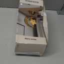 Moon Lamp with Hanging Star, Decorative Crescent Moon Night Light Battery Powered, Retro Metal LED Table Lamp for Bedroom Living Room Boho Home Decor, Gift for Women Birthday Christmas