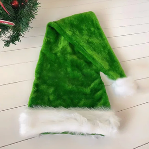 Santa Hat - Adults Deluxe Xmas Christmas Hat Pack 2 pcs 26*x12* in