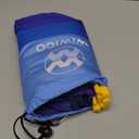 Beach Blanket Waterproof Sandproof Beach Mat 79" X 83"/10'x9' for 2-8 Adults Quick Drying Outdoor Picnic Mat Beach Accessories for Travel, Camping, Hiking (Blue)