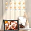 Frameo Digital Picture Frame, 10.1 Inch Smart WiFi Photo Frame with 1280x800 HD IPS Touch Screen, Auto-Rotate, Wall Mountable, Share Photos/Videos Instantly via App from Anywhere 10.1 inch Black