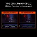 ASUS ROG Swift 27 4K QD-OLED Gaming Monitor (PG27UCDM) - 240Hz, 0.03ms, Custom Heatsink, Neo Proximity Sensor, G-SYNC Compatible, 99% DCI-P3, True 10-bit color, DisplayPort 2.1a UHBR20
