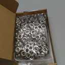 Grommet Tool Kit Eyelet Plier: IMLIKE Handheld Puncher Set with 500pcs 3/8 inch (10mm) Silver Grommets, Manual Eyelet Kits Press Machine for Banner