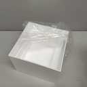 PecMuikee Buffet Risers, Food Risers for Buffet Table, Display Stand Shelf for Catering Dessert Collectibles Jewelry Figures Show, Acrylic Cube Display Nesting Risers with Hollow Bottoms 6PCS