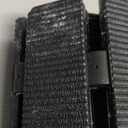 MBOSS Bath Tub Shower Mat Non Slip Bathtub Mats for Bathroom Shower Floor Mat Bath Mats for Shower Tub Anti Slip Shower Mat with Drain Hole and Large Suction Cups (Black, 27.5 X 15.7 Inch)