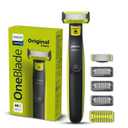 Philips OneBlade Turbo2X Face & Body Trim, Edge, Shave | Perfected for Skin Comfort | Dual Protech Tech | Suits all skin types & beard thickness, Wet & Dry Use | Electric Trimmer for Face and Private Parts QP 2824/10