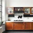 uxcell Wood Grain Contact Paper 31.5"x118" Self-Adhesive Wallpaper Waterproof Wood Peel and Stick Countertops for Home Kitchen Countertop Cabinet Bathroom, Red Brown