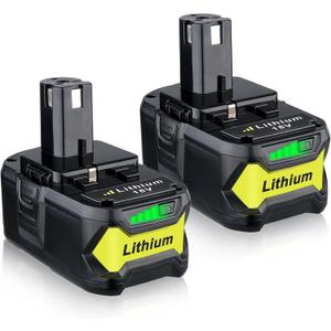 2Pack 7.0Ah High Capacity Replacement for Ryobi 18v Battery RBL 1810 with LED Indicator, Compatible with Ryobi Lithium Battery P102 P103 P104 P105 P107 P108 P109 RBL1810