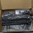 Projector Stand Tripod Adjustable, Laptop Height from 23.5 to 46.5 inches with Gooseneck Phone Holder, Floor for Office, Home, Stage, Studio, DJ Racks Holder Mount, 23.5inch-46.5inch (Black)