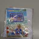 Thickened Sensory Water Mat for Cats & Dogs,Summer Cooling Playmat with Floating Fish,Non-Leak Design for Indoor Bored Pet Play Sleep & Exercise, (69x50x8cm)