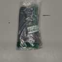 ONEONE Women's Cheeky Swimsuit Jesse High Cut Bikini Bottom Black Solid Color (Medium)