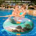 HeySplash Pool Floats, Pool Tubes for Adult, Inflatable Pool Floats Fun Pool Floaties for Swimming Pool Beach Lake River Party Decoration Toys