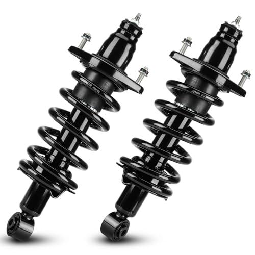 Rear Complete Strut Shock Absorber with Spring Assembly Fit for Honda CR-V 2.4L 4WD AWD FWD 2007 2008 2009 2010 2011, 1345688L, 1345688R, 2PCS