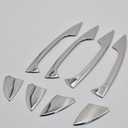 Elarco Car Exterior Accessory ABS Plastic Door Handle Cover Trim for Mercedes Benz B C W246 W204 W212 GLK X204 ML W166 CLA W117