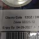 Zevia Cherry Cola Zero Sugar 12 oz 24 Pack, 04/29/2027