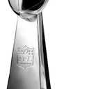 Spire Designs Lifesize Fantasy Football Trophy - Chrome Replica Championship Trophy - First Place Winner Award for League - Real Size Football Award