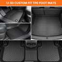 Floor Mats for Volkswagen VW Atlas Cross Sport 5 Passenger 2020-2026