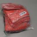 100PCS Red Bandana Cocktail Napkins, 3-Ply Disposable Paisley Print Beverage Napkins, Western Cowboy Theme Party Supplies for Birthday, Wedding, Picnic, Baby Shower (6.5'' x 6.5'')