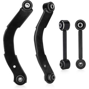 Rear Upper Lower Rearward Lateral Control Arms Fit for 2007-2012 Dodge Caliber 2007-2017 Jeep Compass (MK) K641281 K641226-4pc Set