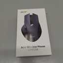 acer Wireless Mouse for Laptop, 2.4GHz Computer Mouse 3 Adjustable DPI Office Cordless USB Mice with USBA Receiver, 6 Buttons, 1600 DPI, Medium to Large Sized Hands Compatible with PC, Laptop, Desktop (Black)