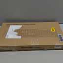 Wireless Keyboard and Mouse Combo, Full-Sized 2.4GHz Wireless Keyboard with Comfortable Palm Rest and Optical Wireless Mouse for Windows, Mac OS PC/ Desktops/ Computer/ Laptops (Black)