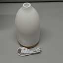 URPOWER 100ML Essential Oil Diffusers for Home with 7 LED Color Changing Lights, Timer & Auto-Off Ultrasonic Aromatherapy Diffuser Cool Mist Humidifer Scent Diffuser for Bedroom, Office, Yoga (Striped White)