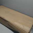 EMSCO Group Garden Bench Statue Resin Construction with Natural Granite Look Lightweight Decorative Indoor/Outdoor Bench 12 Inch Height