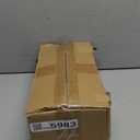 Moforoco Extra Large Sponge Holder for Kitchen Sink Organizer Caddy, Dish Brush Scrubber Holder,Stainless Steel Sink Box Utensil Holder,Soap Dispenser Set Tray Counter Accessories & Storage Rack (Black)