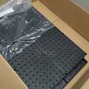 WallPeg Pegboard Kit - 4 Each 24"x16" Peg Board Panels - Made in USA - Mounted Size is 64" x 24" Pegboards Wall Organizer for Walls Home, Garage Tool Storage, Office Organization, Kitchen, Craft Room
