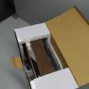 Vinyl Record Player with Speakers,3 Speed Turntable with Latest Bluetooth 5.3, Aux Input, Headphone Jack, RCA Output and Auto Stop, Mirror Vintage Wooden Brown