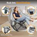 Slendor Oversized Heated Camping Chair, Gray