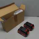 2PCS 6Ah 20V LB2X4020 Battery FOR Black and Decker 20V MAX Lithium LBXR20 LBX20