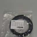 6AN PTFE Fuel Line, E85 Fuel Line 5FT, Nylon Braided Fuel Line Hose.