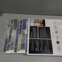 Art3d 10-Sheet Premium Self-Adhesive Kitchen Backsplash Tiles in Marble,30 * 30cm (Blue)